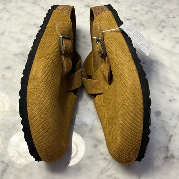 Birkenstock Boston Suede Embossed Clogs Size 9 NWT - Picture 7 of 15